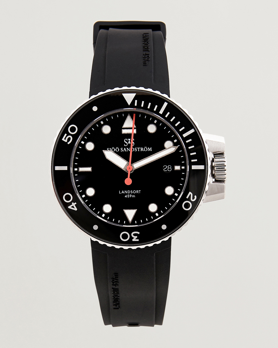 Heren | Horloge opwinders en dozen | Sjöö Sandström | Landsort 459m Black
