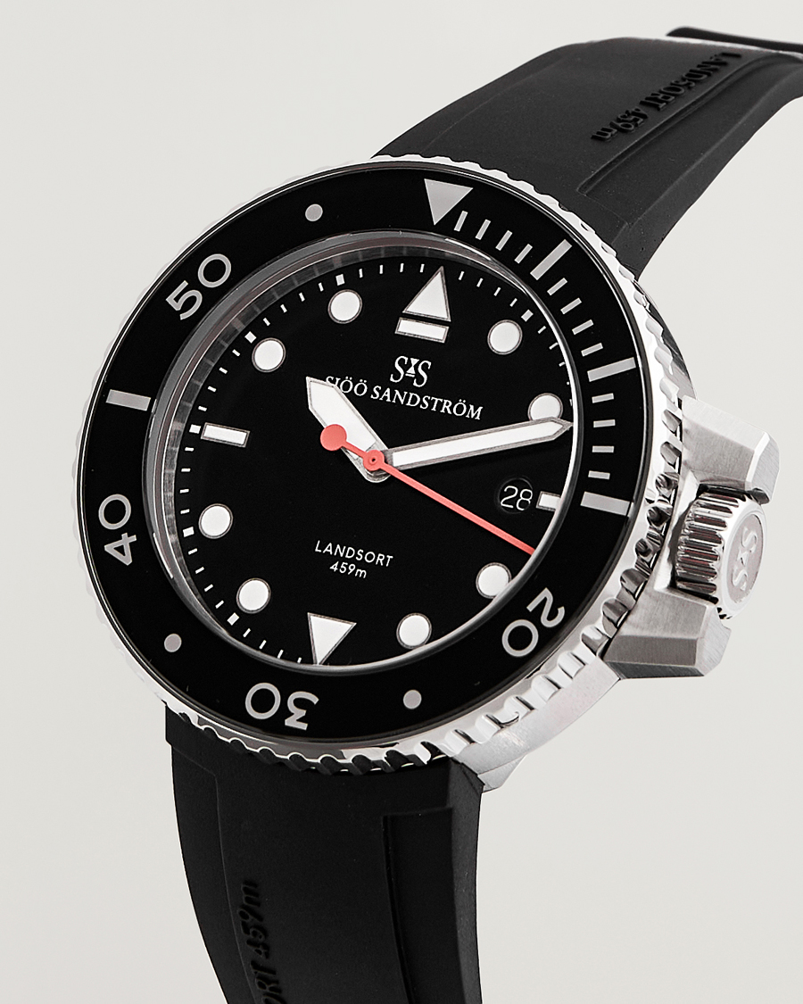 Heren | Horloge opwinders en dozen | Sjöö Sandström | Landsort 459m Black