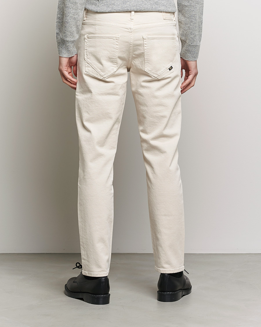 Heren | Broeken | Incotex | Bull Denim 5-Pocket Pants White