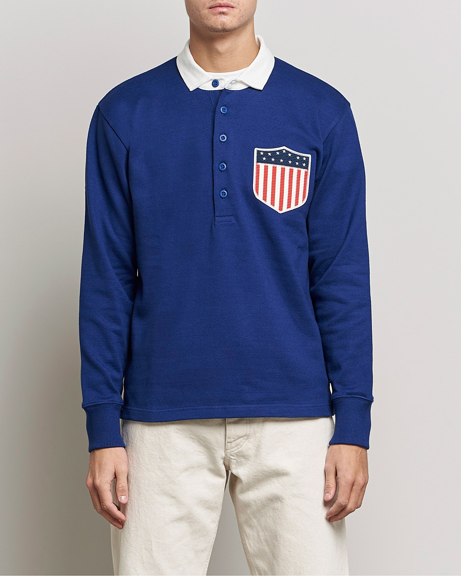 Homme | Pulls Et Tricots | Rowing Blazers | USA Rugby Blue