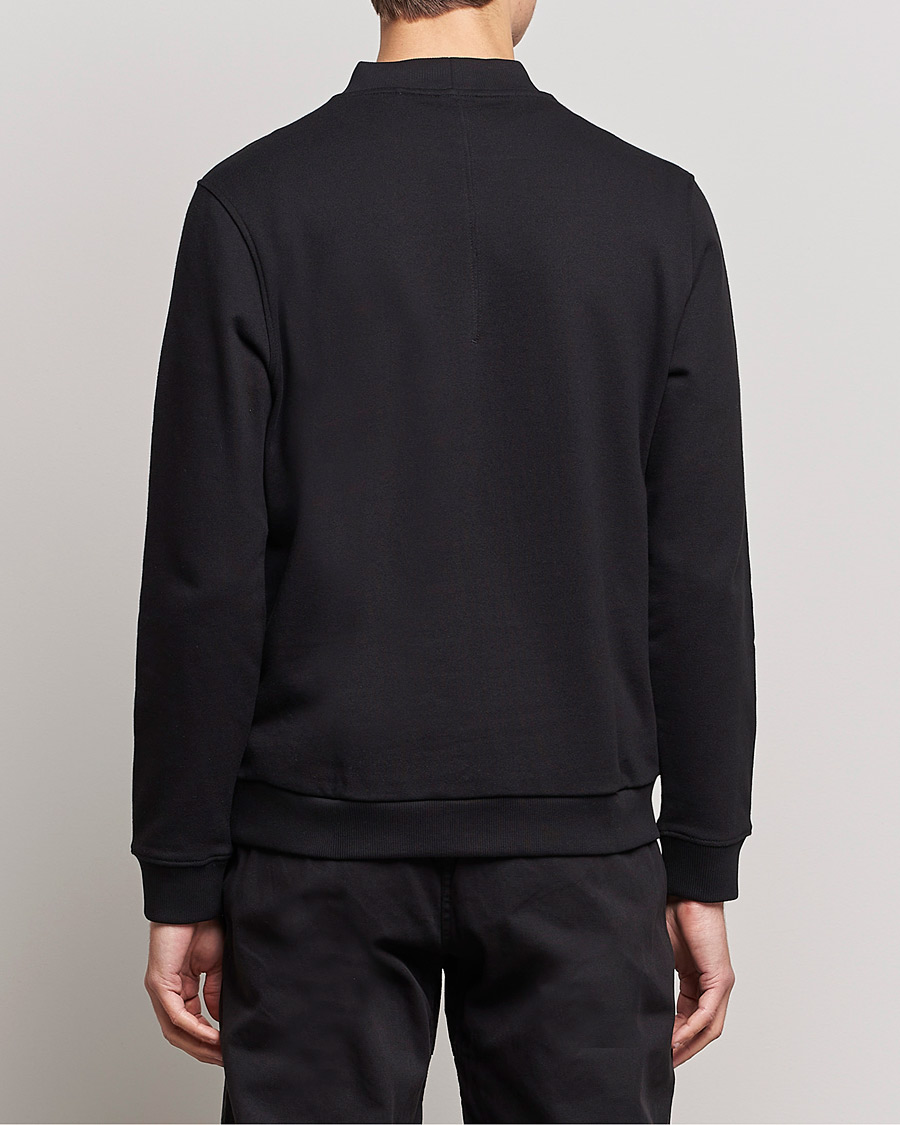 Homme | Pulls Et Tricots | BOSS GREEN | Salbock Center Logo Sweatshirt Black