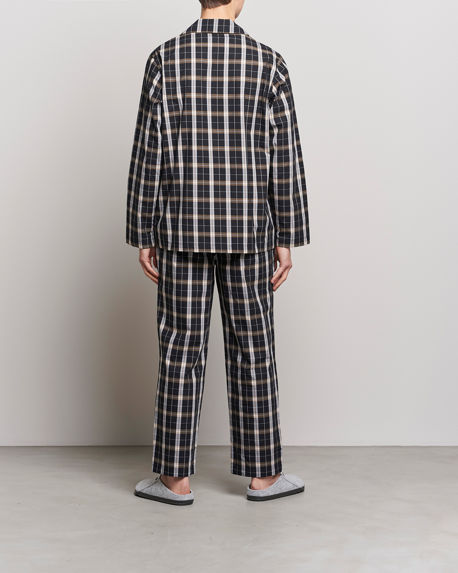 Heren | Pyjama's en gewaden | BOSS BLACK | Urban Checked Pyjama Set Black/Beige