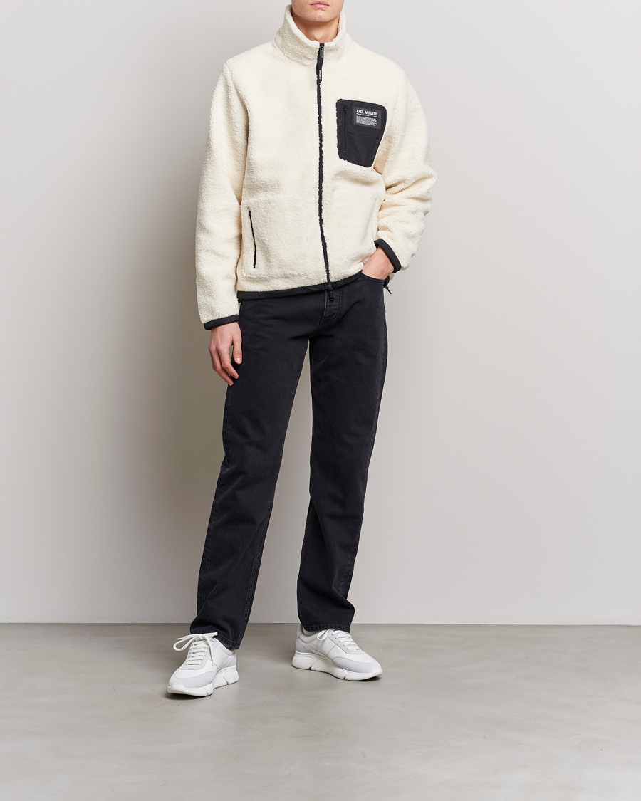 Homme | Pulls Et Tricots | Axel Arigato | Billie Fleece Jacket Ecru