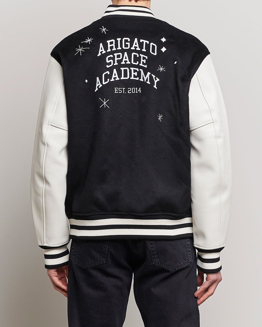 Homme | Manteaux Et Vestes | Axel Arigato | Arigato Space Academy Varsity Jacket Black