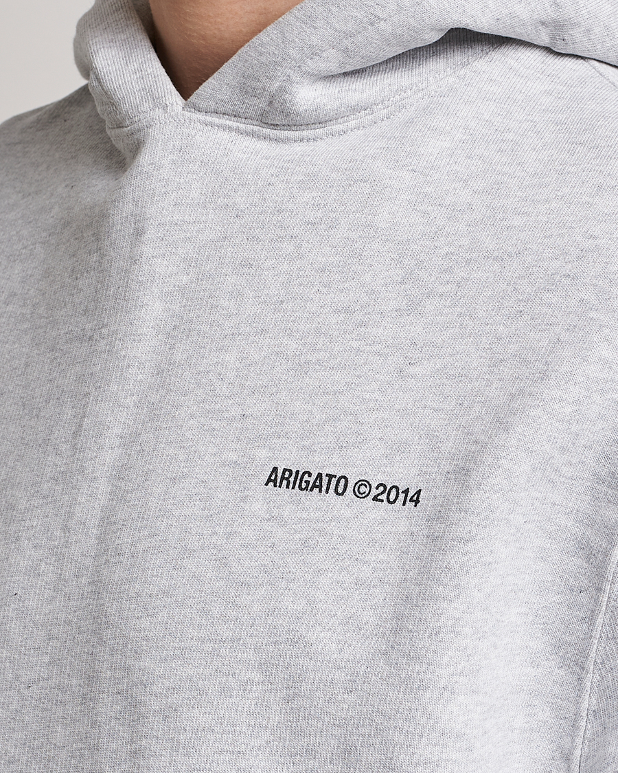 Homme | Pulls Et Tricots | Axel Arigato | Monogram Hoodie Grey Melange