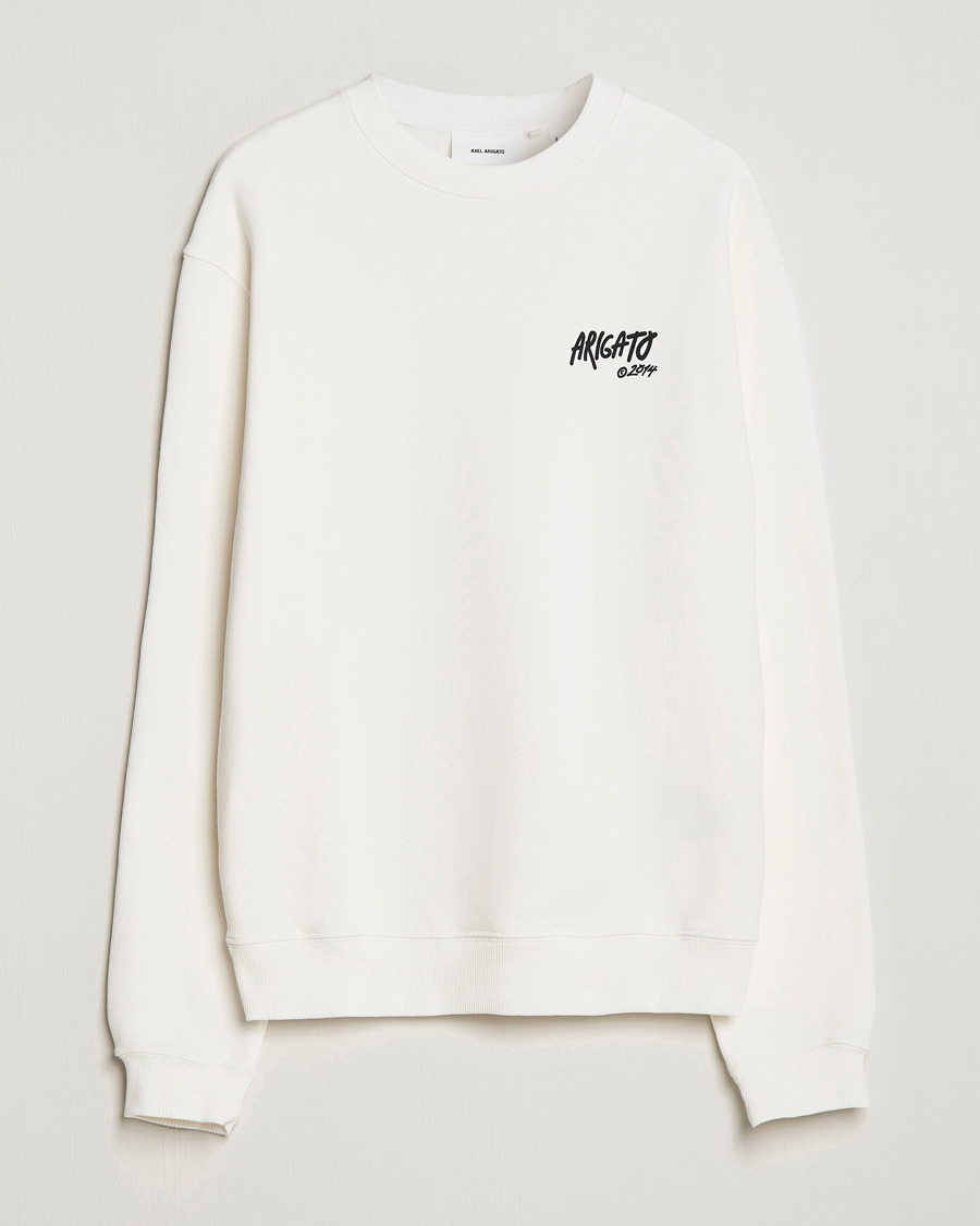 Homme | Pulls Et Tricots | Axel Arigato | Arigato Graffiti Sweatshirt Ecru