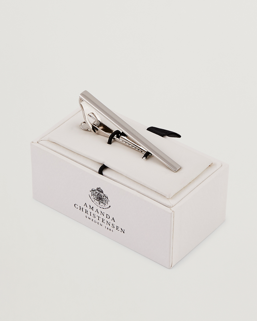 Heren | Stropdassen | Amanda Christensen | Tie Clip Silver