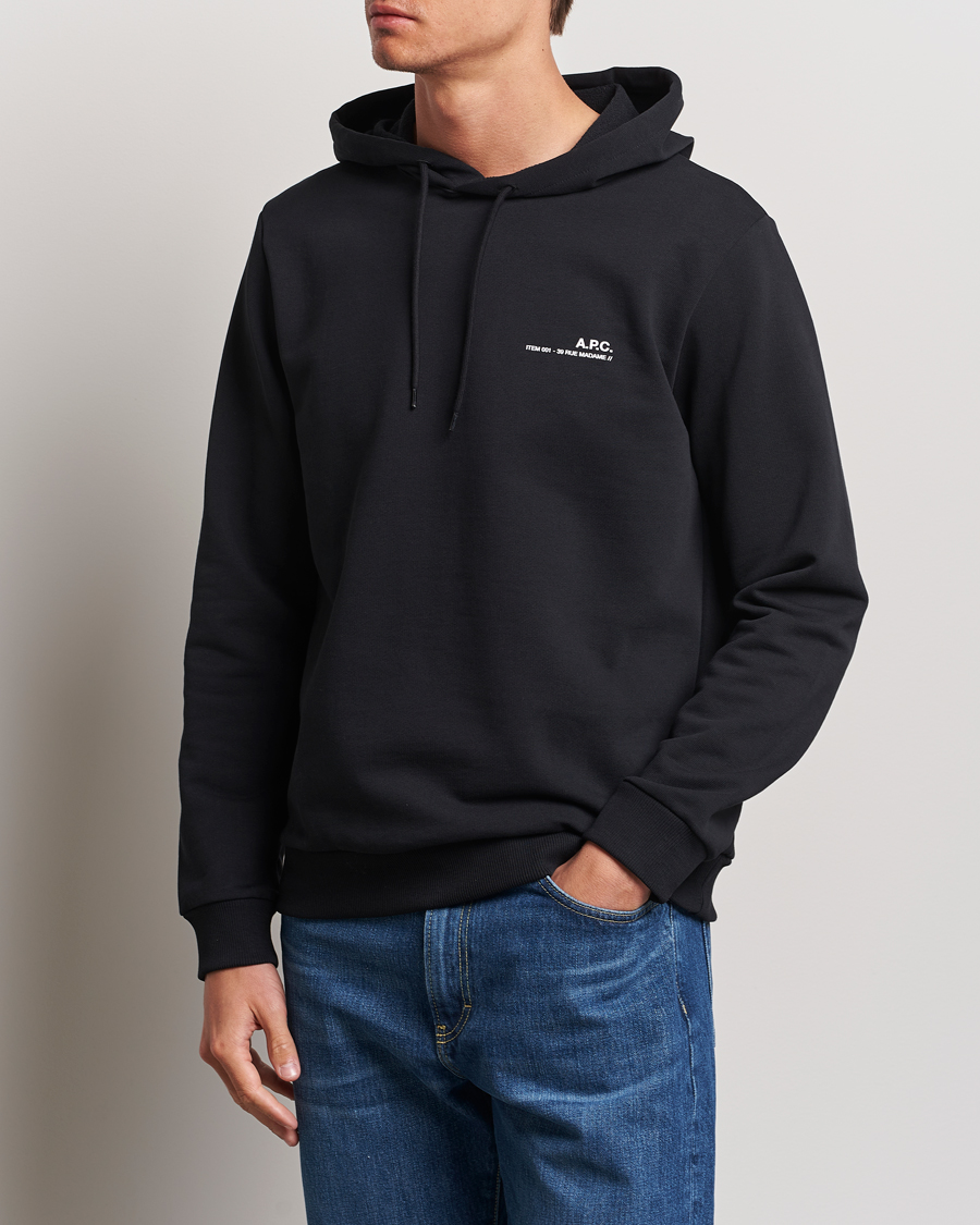 Homme | Pulls Et Tricots | A.P.C. | Item Hoodie Black