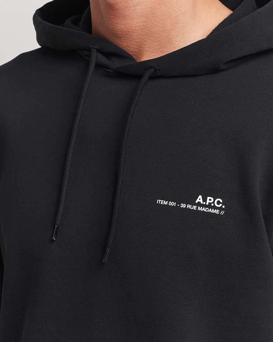 Homme | Pulls Et Tricots | A.P.C. | Item Hoodie Black