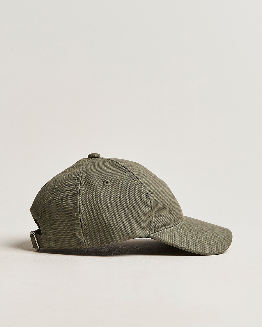 Homme | A.P.C. Charlie Baseball Cap Khaki Green | A.P.C. | Charlie Baseball Cap Khaki Green