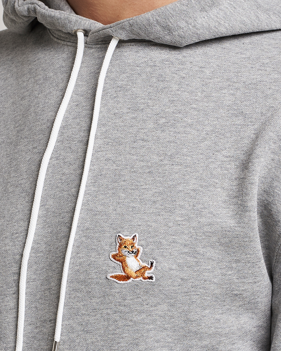 Homme | Pulls Et Tricots | Maison Kitsuné | Chillax Fox Hoodie Light Grey