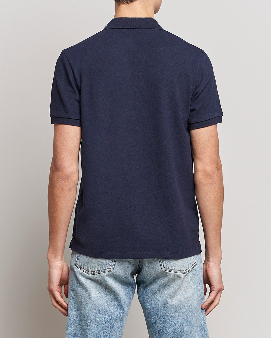Homme | Polos | Maison Kitsuné | Tricolor Fox Polo Navy