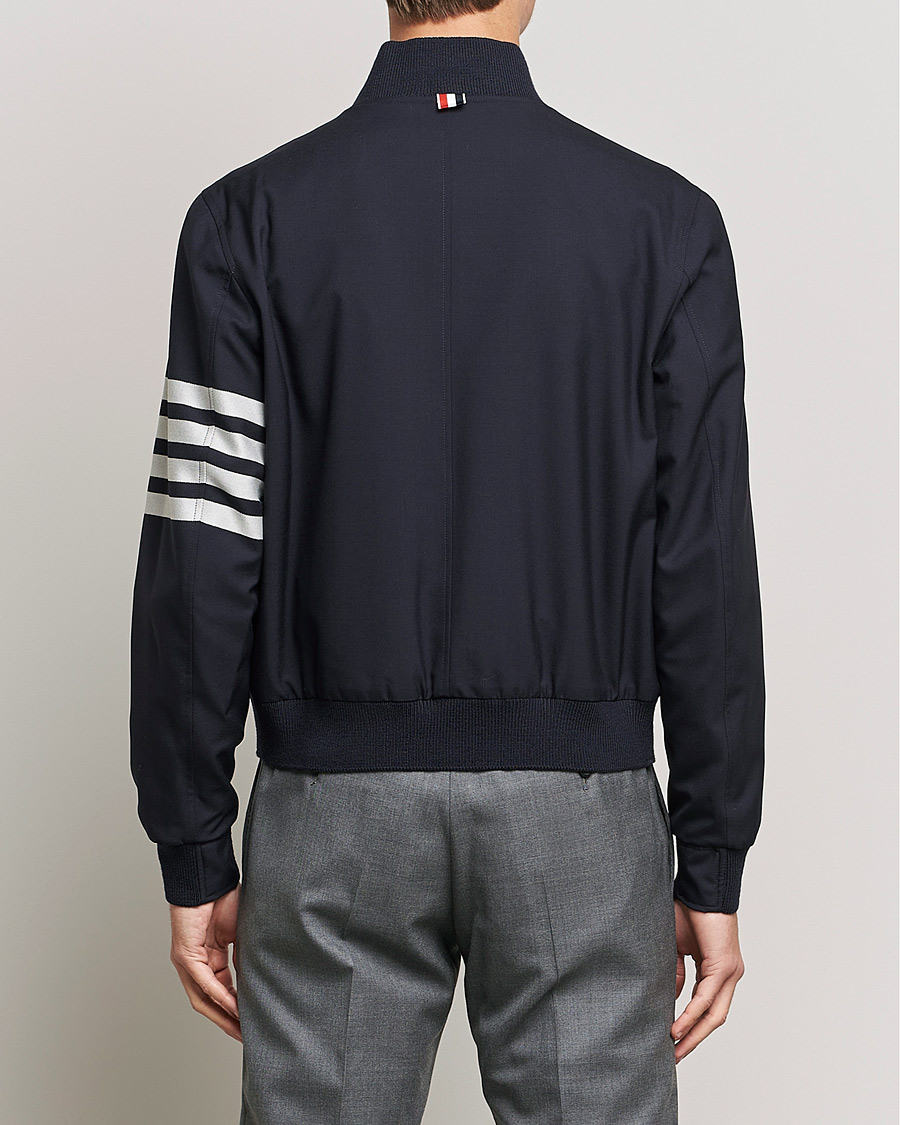 Homme | Manteaux Et Vestes | Thom Browne | 4-Bar Blouson Jacket Navy