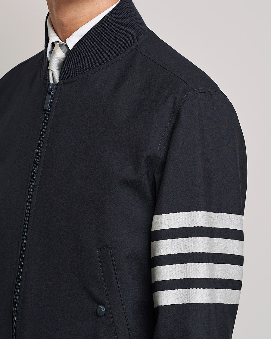 Homme | Manteaux Et Vestes | Thom Browne | 4-Bar Blouson Jacket Navy