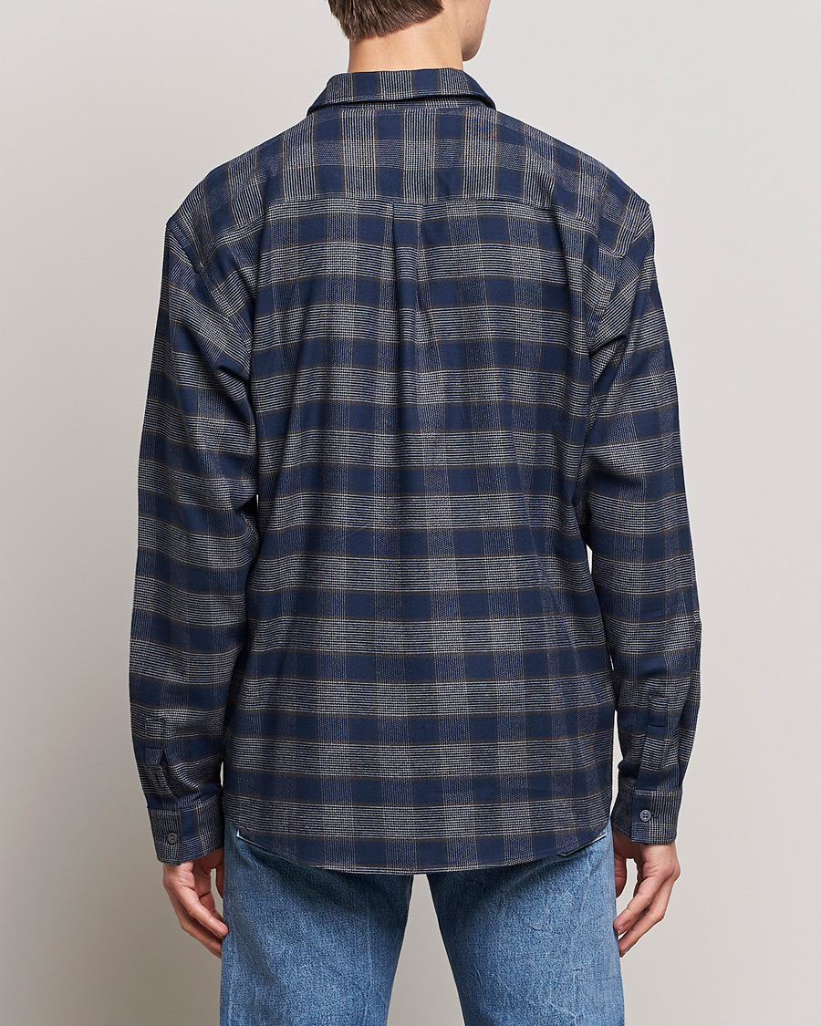 Homme | Chemises | Lyle & Scott | Checked Cotton Shirt Dark Navy