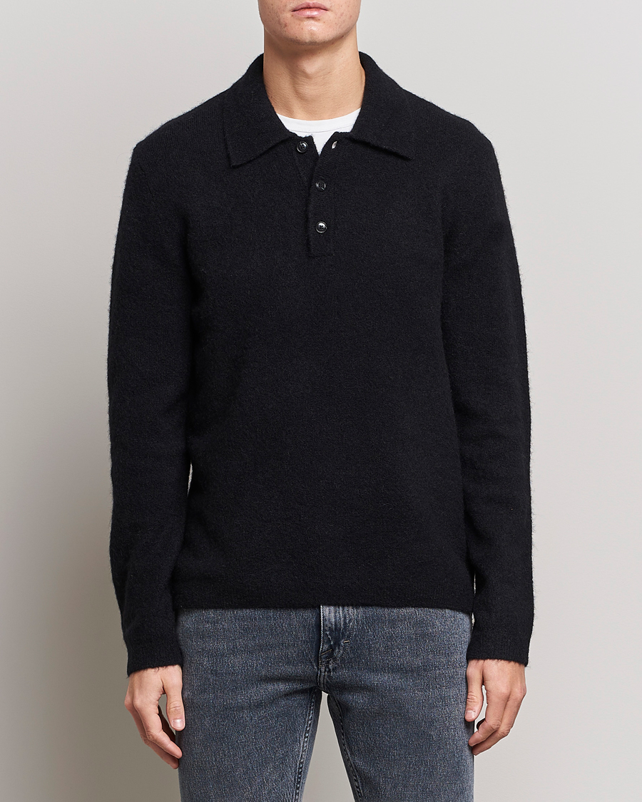 Homme | Pulls Et Tricots | Tiger of Sweden | Taylen Alpacka Knitted Pique Black