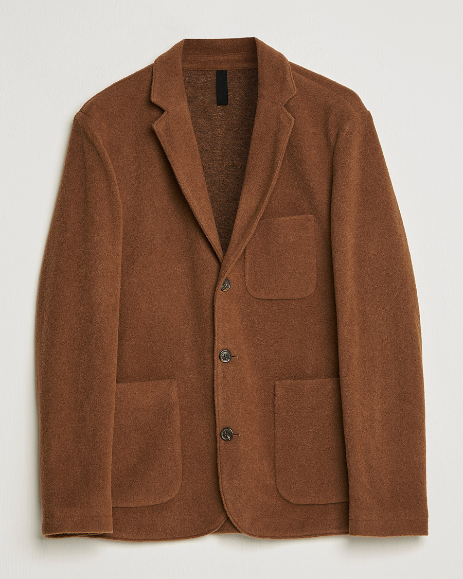 Heren | Blazers | J.Lindeberg | Carlton Wool Cardigan Blazer Chipmunk