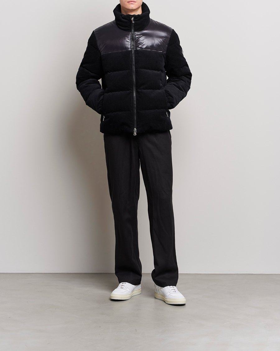 Homme | Manteaux Et Vestes | J.Lindeberg | Baker Cord Down Jacket Black