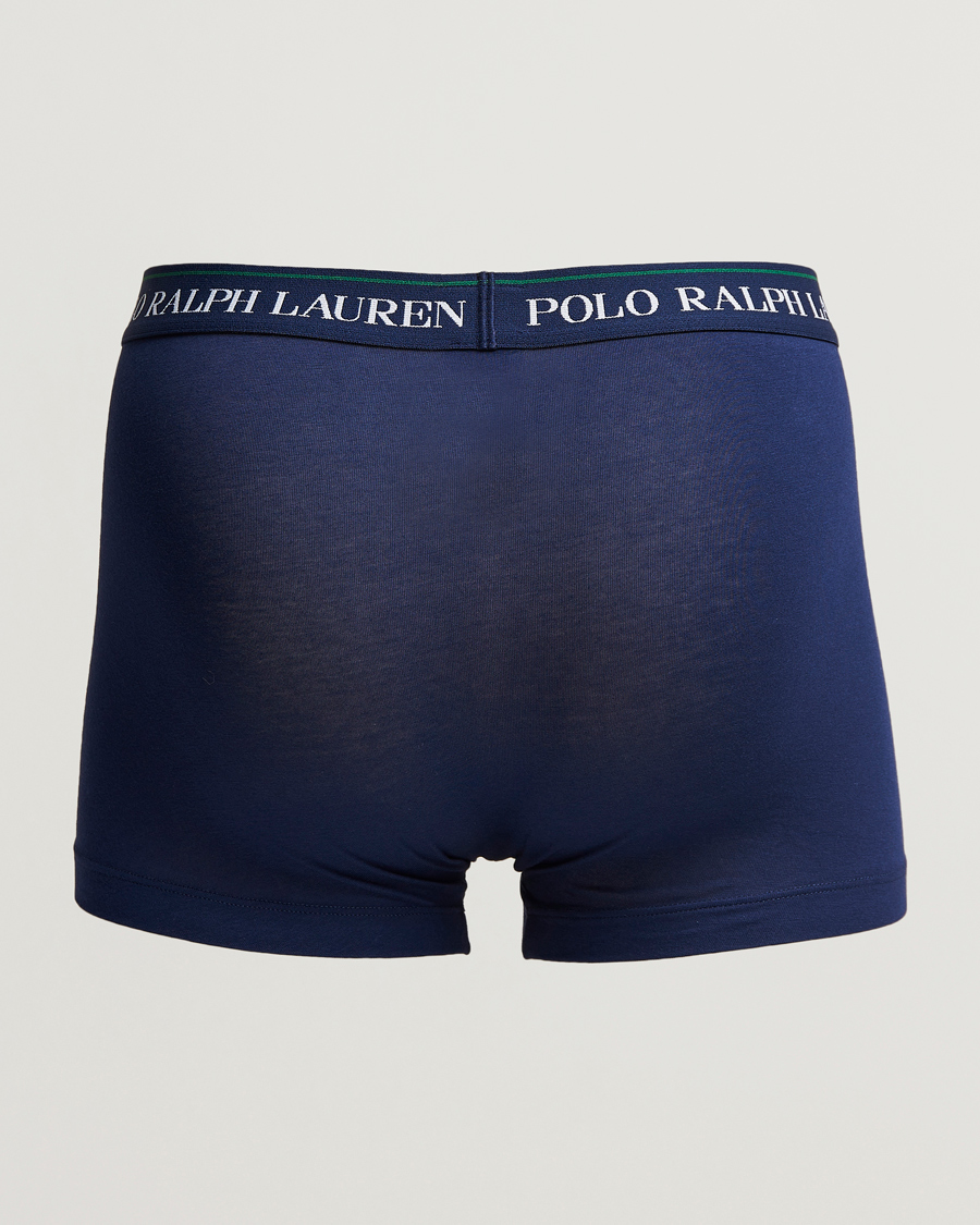 Heren | Ondergoed | Polo Ralph Lauren | 3-Pack Trunk Green/White/Navy