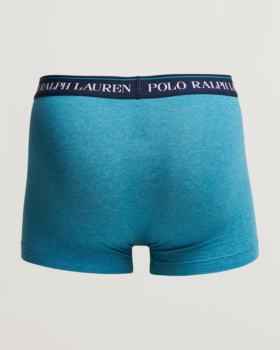 Homme | Sous-Vêtements Et Chaussettes | Polo Ralph Lauren | 3-Pack Trunk Grey/Peacock/Navy