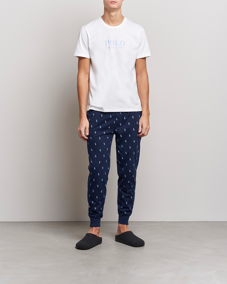 Heren | T-shirts | Polo Ralph Lauren | Cotton Logo Crew Neck T-Shirt Austin Blue