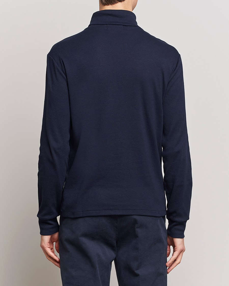 Homme | Pulls Et Tricots | Polo Ralph Lauren | Rib Knitted Polo Aviator Navy
