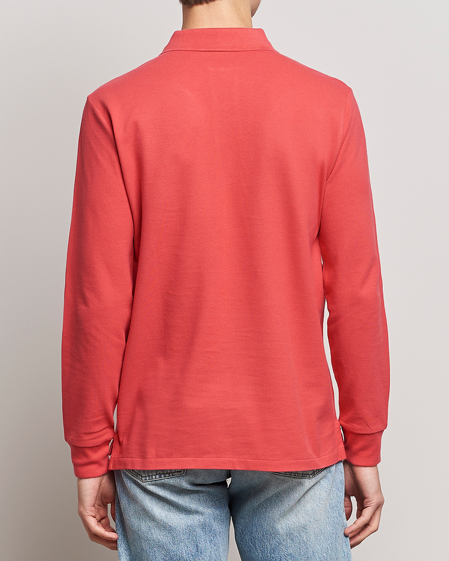 Heren | Truien | Polo Ralph Lauren | Custom Slim Fit Long Sleeve Polo Starboard Red