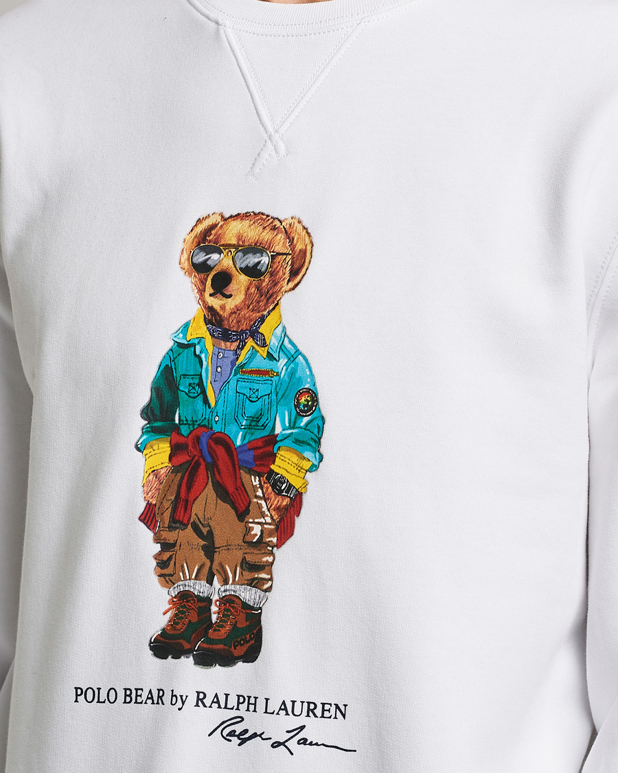 Homme | Pulls Et Tricots | Polo Ralph Lauren | Magic Fleece Printed Bear Sweatshirt Coastal Beige