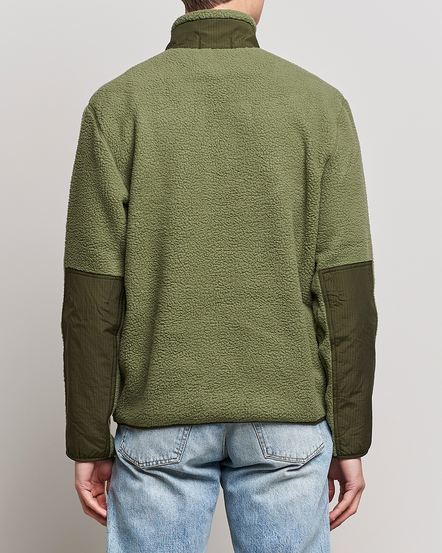 Homme | Pulls Et Tricots | Polo Ralph Lauren | Curly Sherpa Half Zip Company Olive