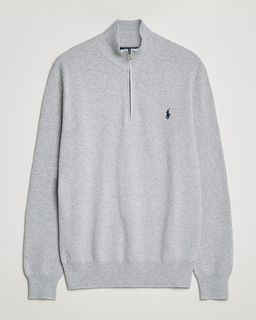 Heren | Truien | Polo Ralph Lauren | Textured Half Zip Andover Heather
