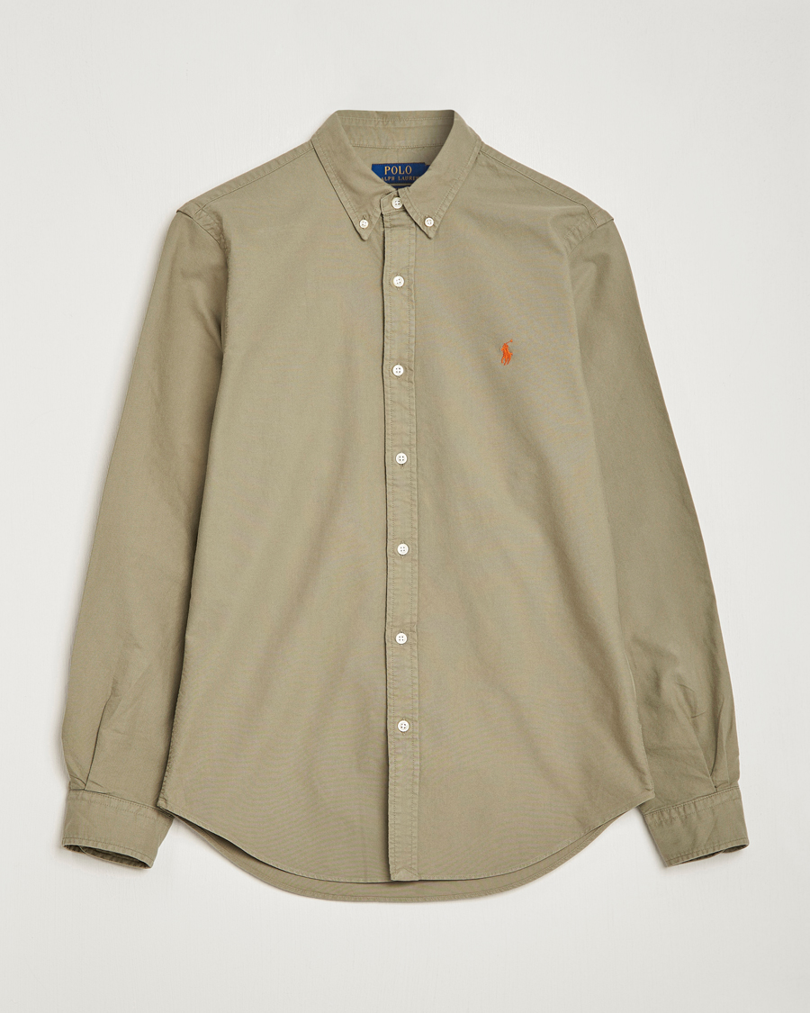 Homme | Chemises | Polo Ralph Lauren | Slim Fit Oxford Shirt Sage Green