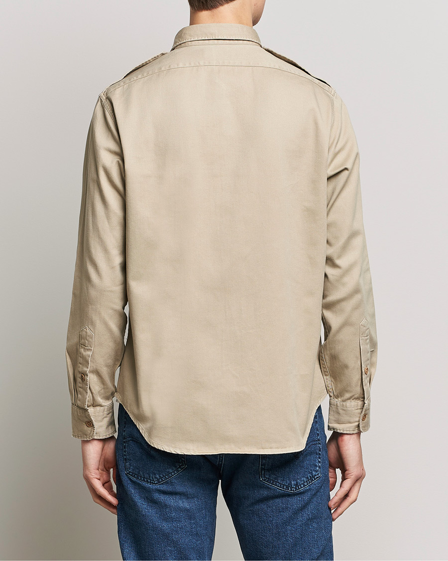 Homme | Chemises | Polo Ralph Lauren | Twill Safari Pocket Overshirt Khaki