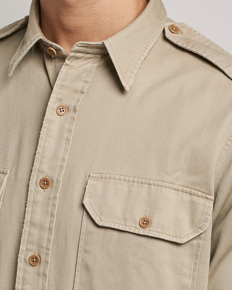 Homme | Chemises | Polo Ralph Lauren | Twill Safari Pocket Overshirt Khaki