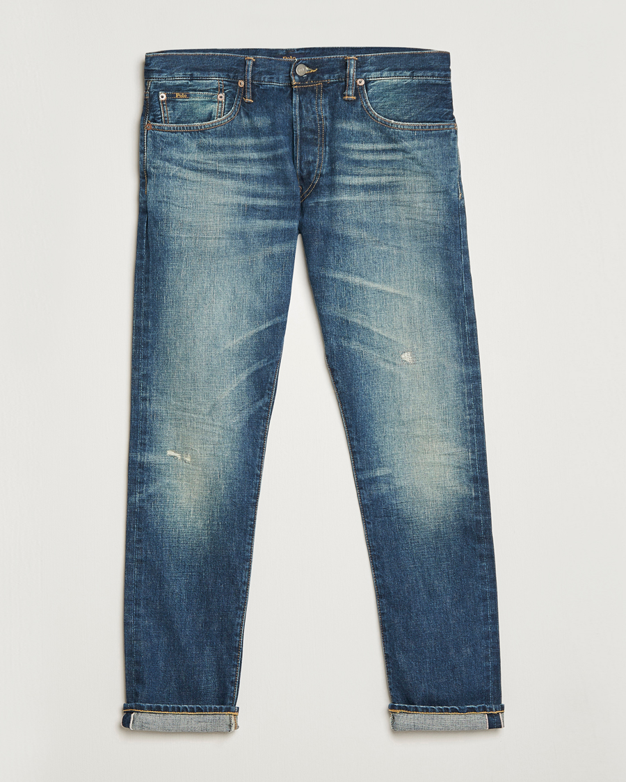Homme | Jeans | Polo Ralph Lauren | Sullivan Korbel Selvedge Jeans Dark Blue