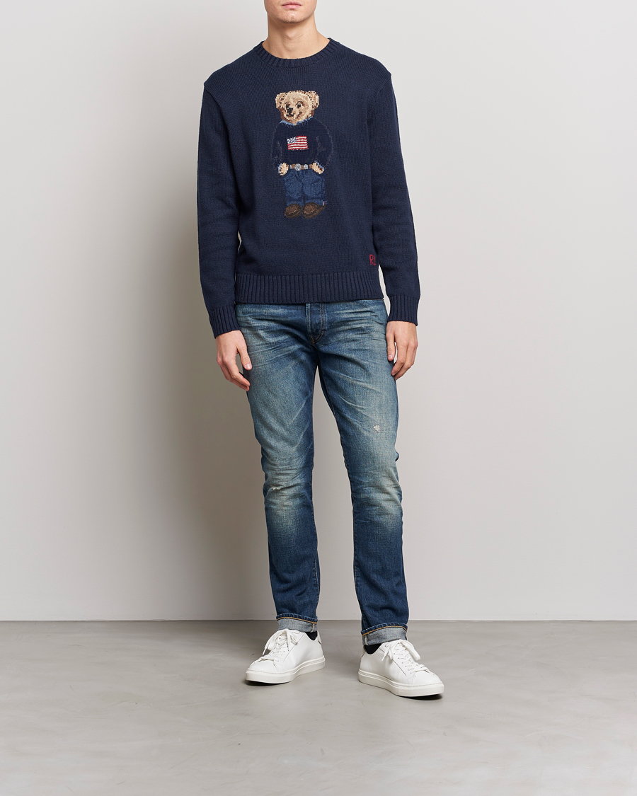Homme | Jeans | Polo Ralph Lauren | Sullivan Korbel Selvedge Jeans Dark Blue
