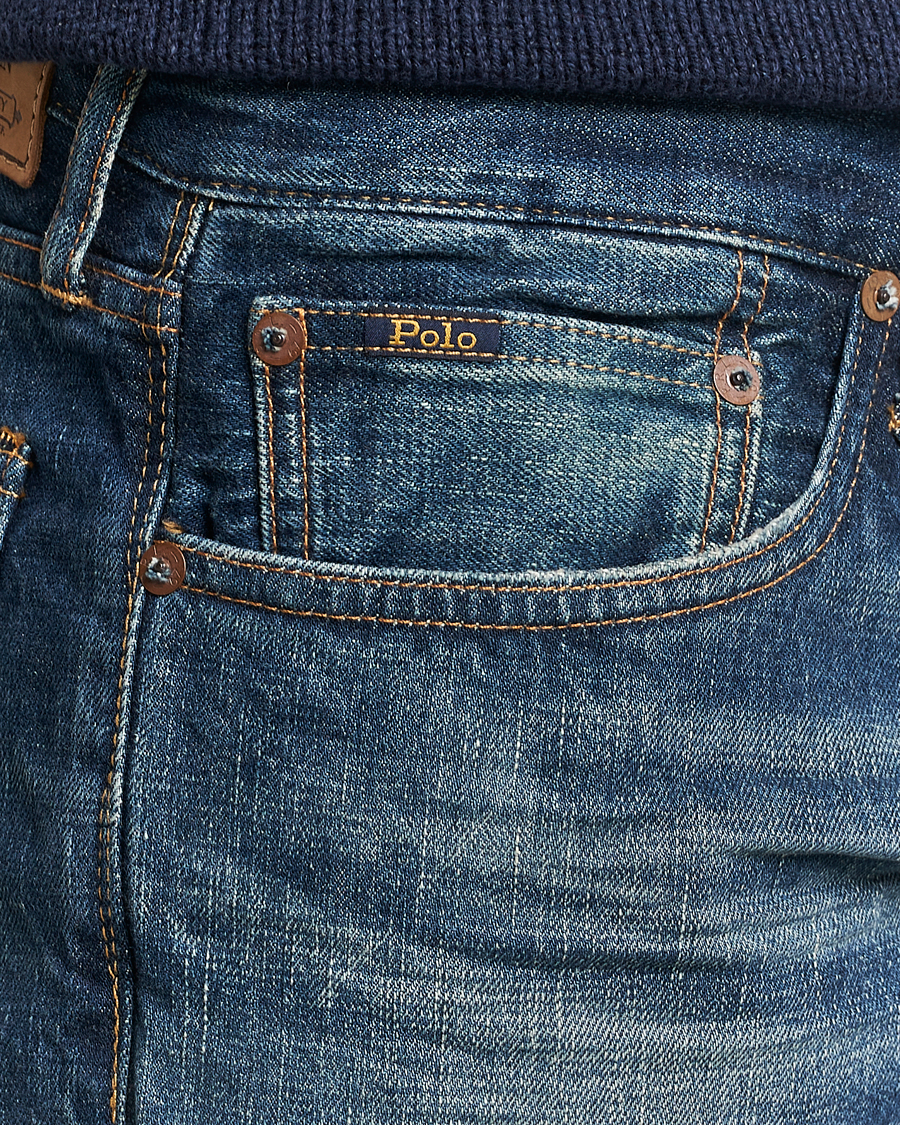 Homme | Jeans | Polo Ralph Lauren | Sullivan Korbel Selvedge Jeans Dark Blue