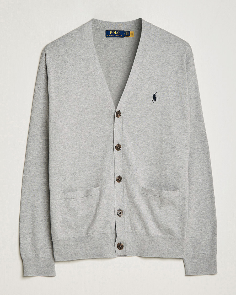 Heren | Truien | Polo Ralph Lauren | Cotton Cardigan Andover Heather