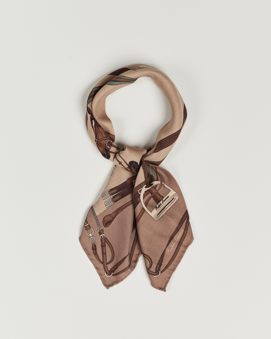 Heren | Ralph Lauren Purple Label Equestrian Cashmere Neckerchief Beige | Ralph Lauren Purple Label | Equestrian Cashmere Neckerchief Beige