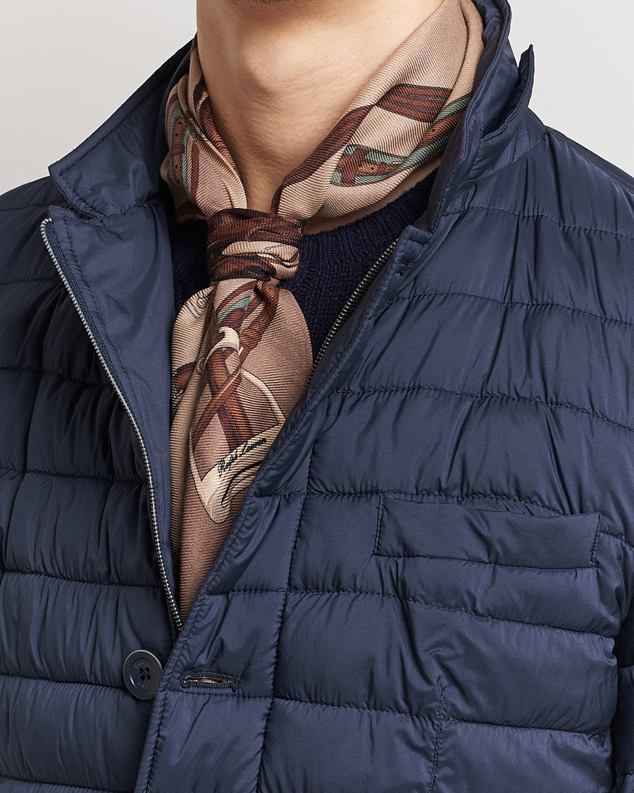 Homme | Ralph Lauren Purple Label Equestrian Cashmere Neckerchief Beige | Ralph Lauren Purple Label | Equestrian Cashmere Neckerchief Beige