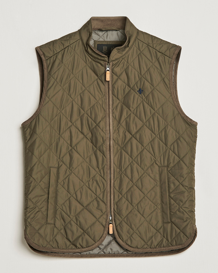 Homme | Manteaux Et Vestes | Morris | Teddy Quilted Vest Olive