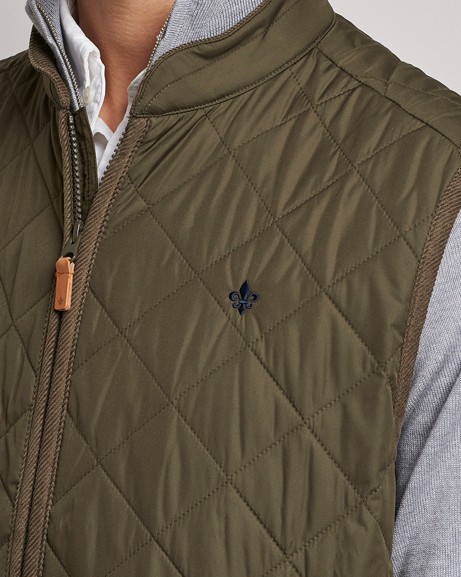 Homme | Manteaux Et Vestes | Morris | Teddy Quilted Vest Olive