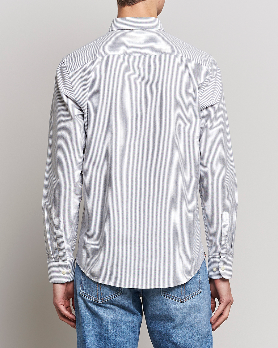 Homme | Chemises | Morris | Douglas Oxford Striped Shirt Blue