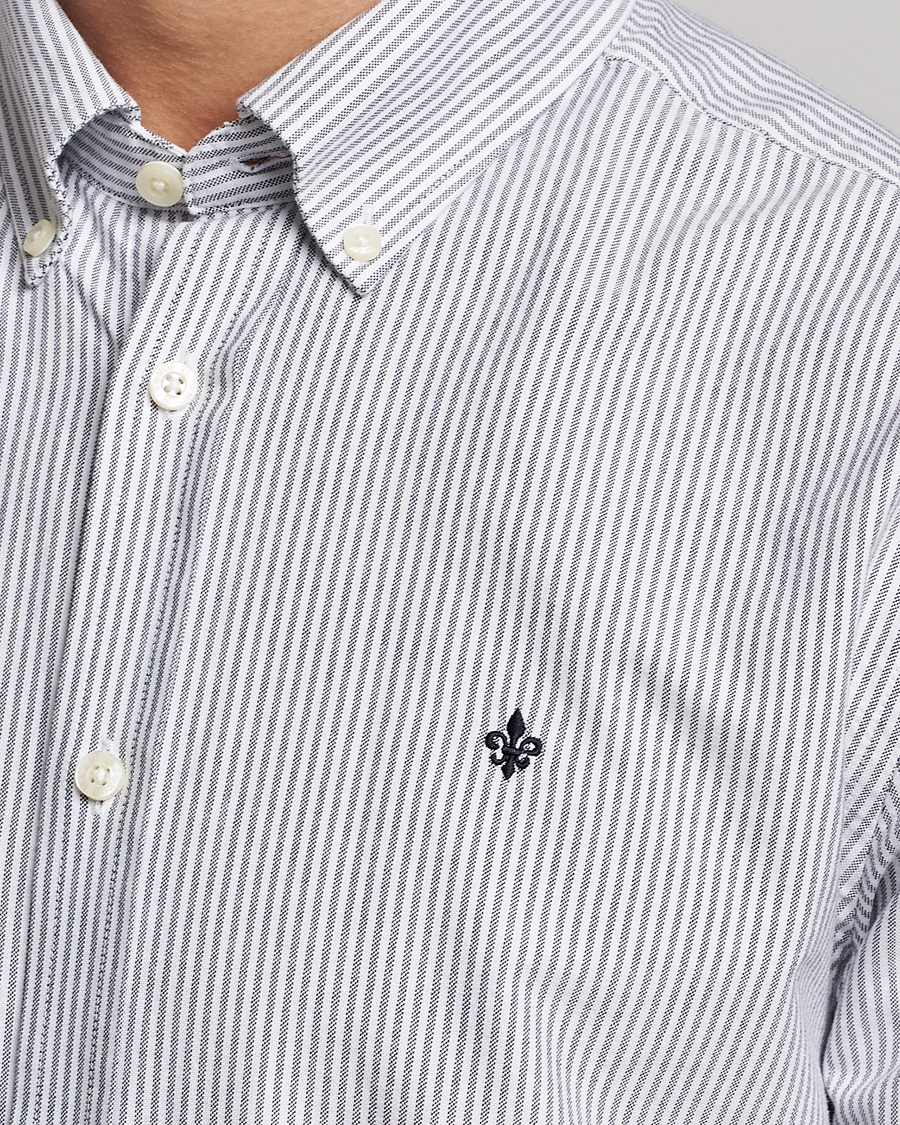 Homme | Chemises | Morris | Douglas Oxford Striped Shirt Blue