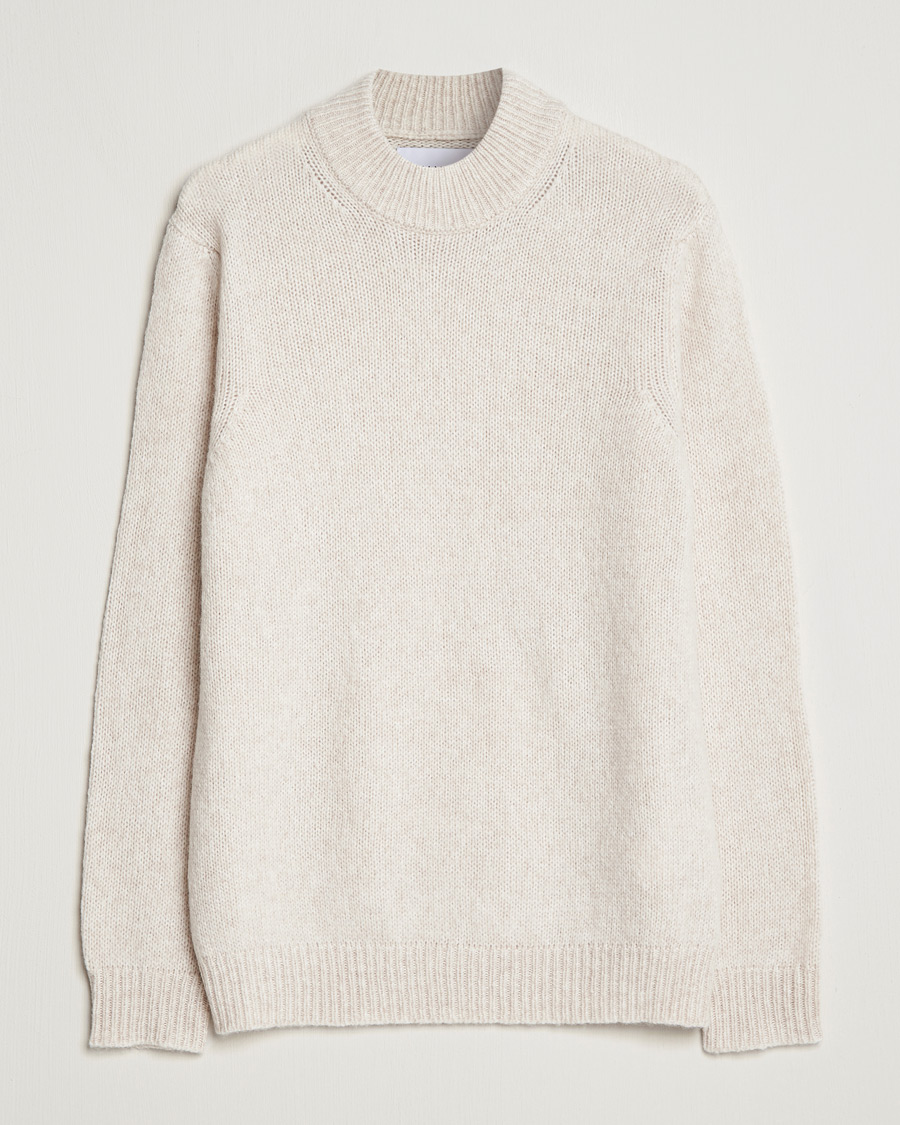 Homme | Pulls Et Tricots | NN07 | Nick Mock Neck Sweater Oat