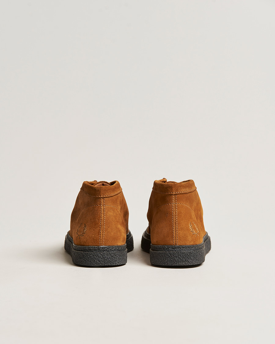 Homme | Fred Perry Dawson Mid Suede Nut Flake | Fred Perry | Dawson Mid Suede Nut Flake