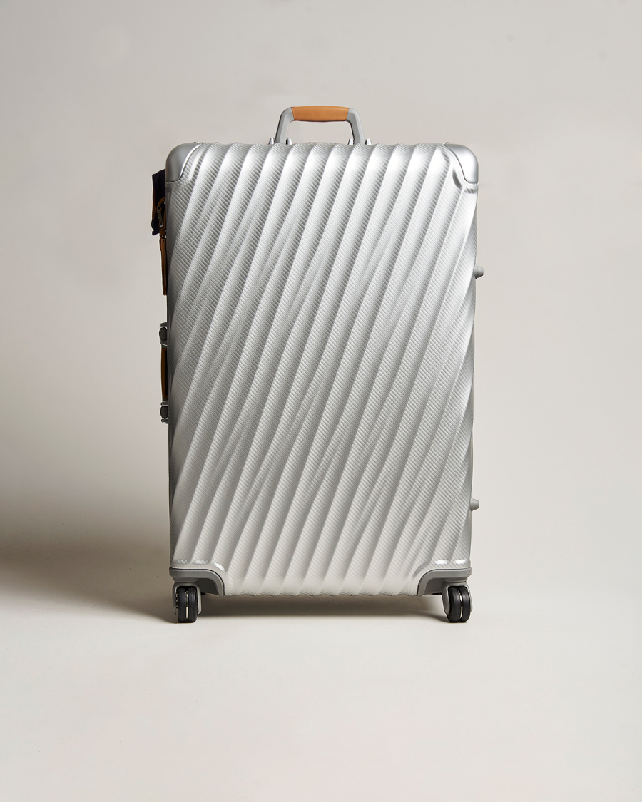 Heren | Tassen | TUMI | Extended Trip Aluminum Packing Case Texture Silver