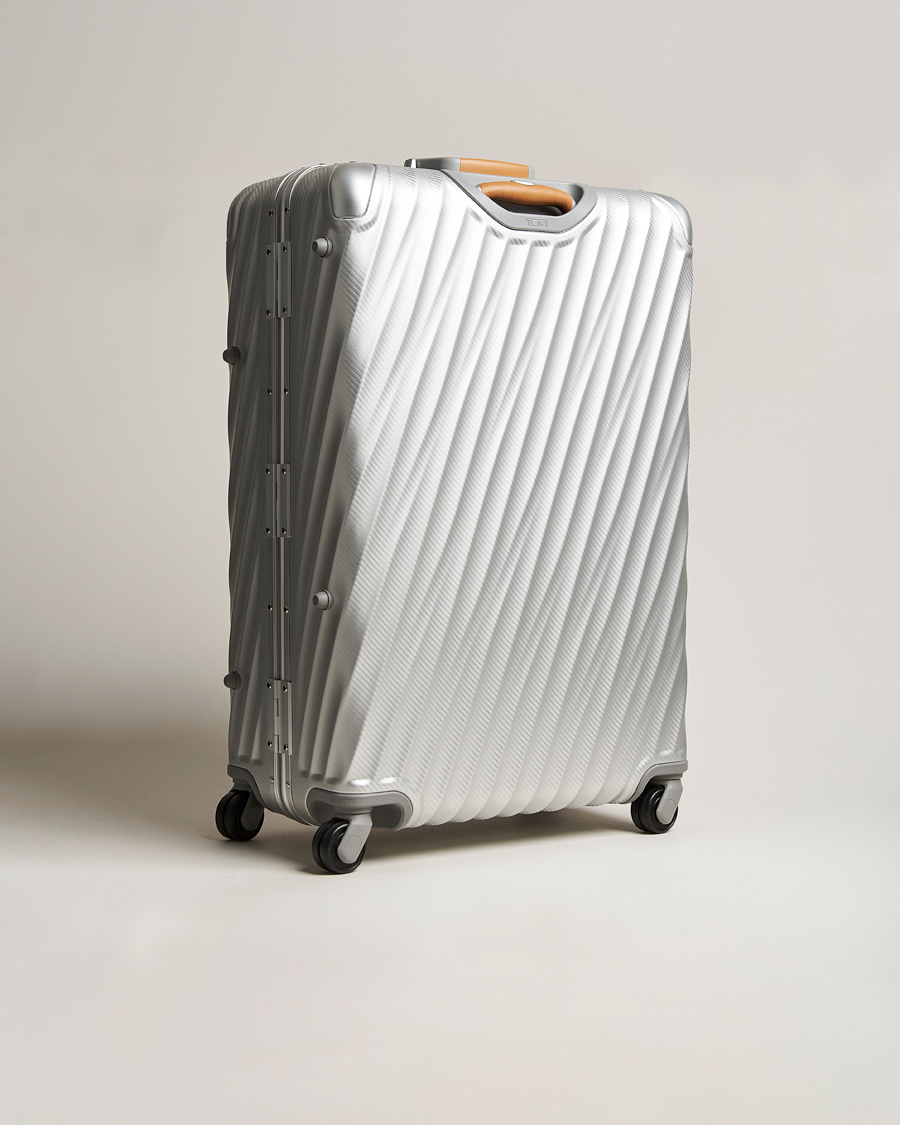 Heren | Tassen | TUMI | Extended Trip Aluminum Packing Case Texture Silver
