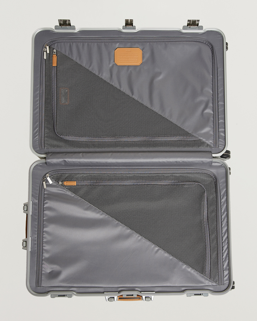 Heren | Tassen | TUMI | Extended Trip Aluminum Packing Case Texture Silver