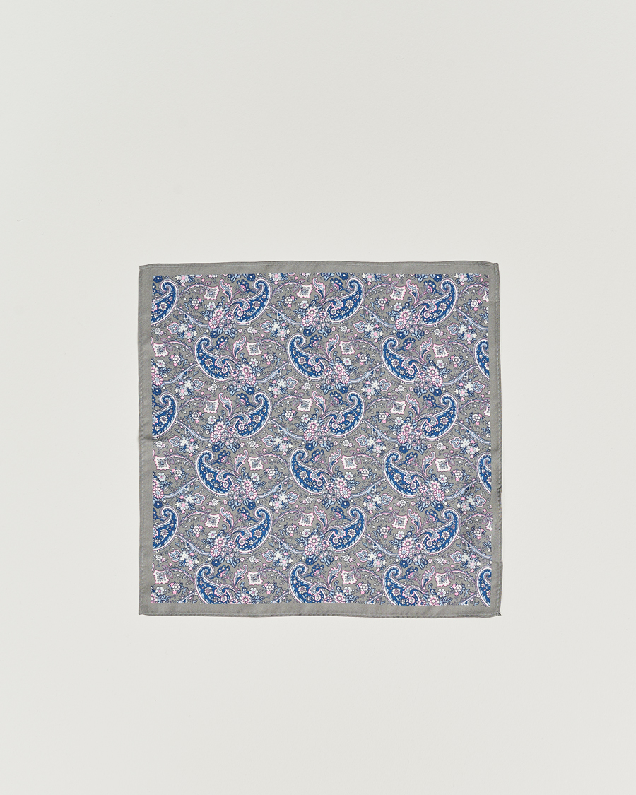 Homme | Amanda Christensen Box Set Silk Twill 8cm Tie With Pocket Square Grey | Amanda Christensen | Box Set Silk Twill 8cm Tie With Pocket Square Grey