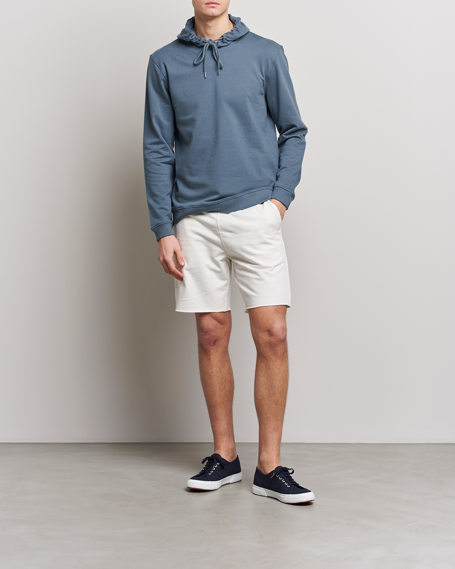 Heren | Korte broek | Bread & Boxers | Loungewear Sweatshorts Ivory